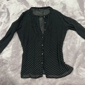 Zara button up
